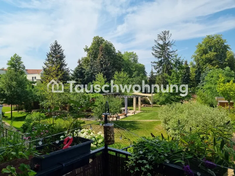 Tauschwohnung: Viel Platz mit einzigartigem Gemeinschaftsgarten für Familie — photo 1